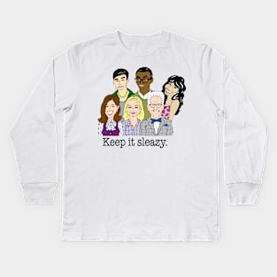 HIT SITCOM!! Kids Long Sleeve T-Shirt